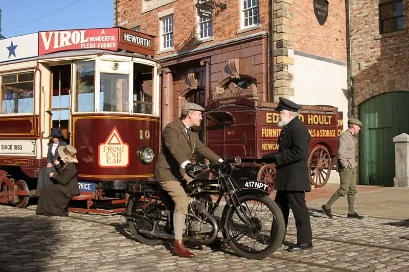 Beamish Museum street scene