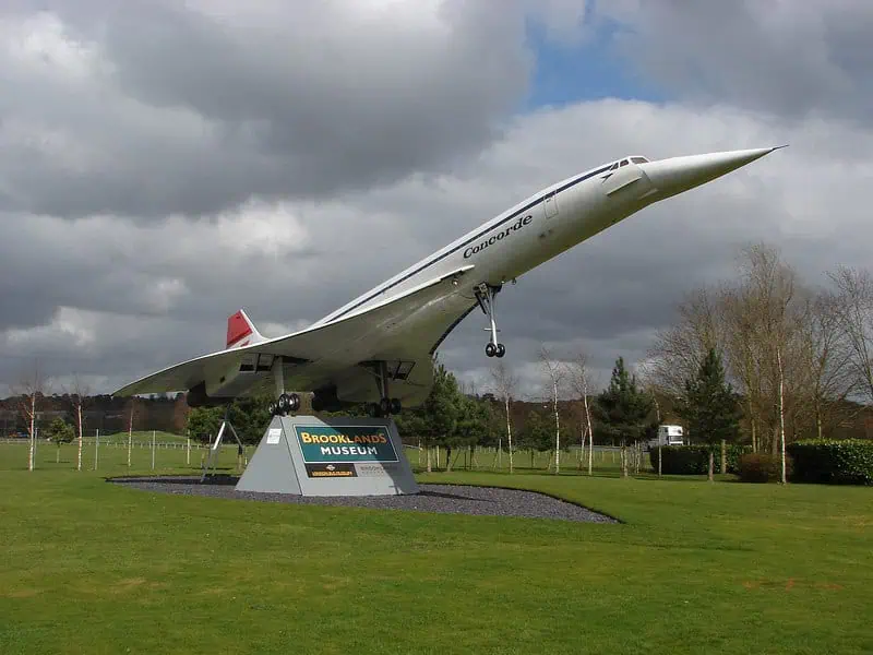 Concorde model at Brooklands Museum